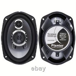 6x9 inch 100W 3-way car coaxial speakers, Stereo audio car speakers, high quality