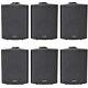 6x 120w Black Wall Mounted Stereo Speakers 6.5 8ohm Premium Home Audio Music