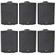 6x 90w Black Wall Mounted Stereo Speakers 5.25 8ohm Quality Home Audio Music