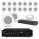 8-zone Ceiling Speaker System With 16x Pd Csba3l 3 Speakers Multi Room Audio