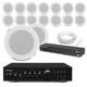 8-zone Ceiling Speaker System With 16x Pd Mslp50 5 Speakers Multi Room Audio