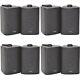 8x 60w 2 Way Black Wall Mounted Stereo Speakers 3 8ohm Mini Background Music