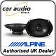 Alpine S-s69 6 X 9 16 X 24cm 260w 2-way Coaxial Stereo Audio Speakers Shelf