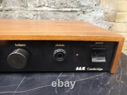A&R Cambridge A60 Integrated Amplifier Home Audio Stereo Speaker HiFi 1980s