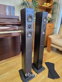 Accusound ES100 2-Way Stereo Speakers 100W 8 Ohm HIFI Tower Speaker GOSFORD