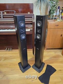 Accusound ES100 2-Way Stereo Speakers 100W 8 Ohm HIFI Tower Speaker GOSFORD