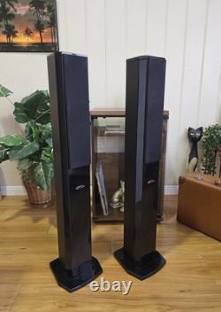 Accusound ES80 2-Way Stereo Speakers 100W 8 Ohm HIFI Tower Speaker GOSFORD
