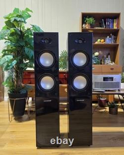 Accusound OM1150 3-Way Stereo Speakers 120W 8 Ohm HIFI Floor Speaker GOSFORD