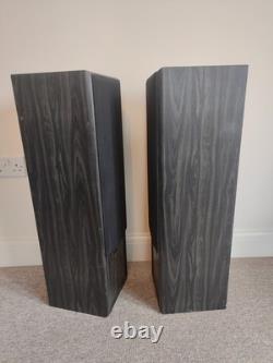 Acoustic Solutions AV120 3-Way 130 Watts Floor-Standing Speakers Hi-Fi Sound