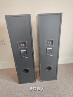 Acoustic Solutions AV120 3-Way 130 Watts Floor-Standing Speakers Hi-Fi Sound