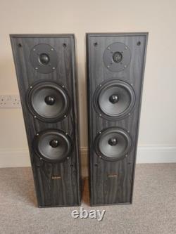 Acoustic Solutions AV120 3-Way 130 Watts Floor-Standing Speakers Hi-Fi Sound