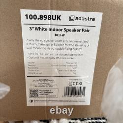 Adastra, Stereo Speakers, White large 6 INCH x4 surround sound job lot