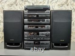 Aiwa MX-Z9300M Stereo Stack System HiFi Separates Sound Speakers + Remote