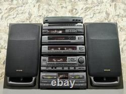 Aiwa MX-Z9300M Stereo Stack System HiFi Separates Sound Speakers + Remote