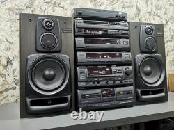Aiwa MX-Z9300M Stereo Stack System HiFi Separates Sound Speakers + Remote