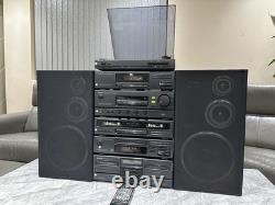 Aiwa MX-Z93M Stereo Stack System HiFi Separates Surround Sound Speakers & Remote