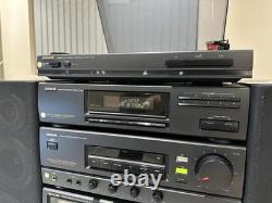 Aiwa MX-Z93M Stereo Stack System HiFi Separates Surround Sound Speakers & Remote