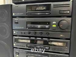 Aiwa MX-Z93M Stereo Stack System HiFi Separates Surround Sound Speakers & Remote