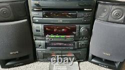 Aiwa Stereo Hifi Seperates Sound System RARE ZM2600 CD Cassette Tuner Speakers