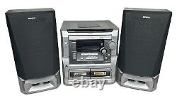 Aiwa Z-L100 Hi-fi stereo system & speakers digital audio system multi CD player