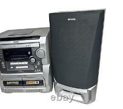 Aiwa Z-L100 Hi-fi stereo system & speakers digital audio system multi CD player