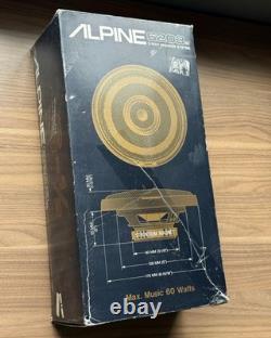 Alpine Speakers Car Audio Stereo Old School 6-1/2 6203 Rare Lambo Porsche Bmw