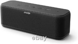 Anker Upgraded Soundcore Boost Bluetooth Speaker, Balanced Sound, Bassup, 12H Pl