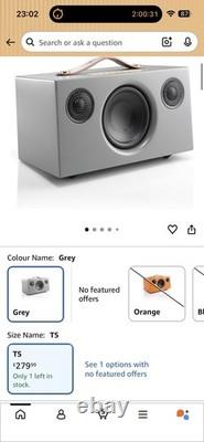 Audio Pro Addon T5 Bluetooth Stereo Wireless Speaker Grey