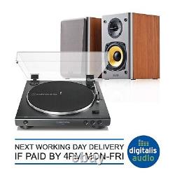 Audio-Technica AT-LP60X Turntable Edifier R1000T4 Wood Active Speakers OPEN BOX