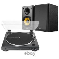 Audio-Technica AT-LP60X Turntable + Edifier R1010BT Black Bluetooth Speakers