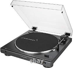 Audio-Technica AT-LP60X Turntable + Edifier R1010BT Black Bluetooth Speakers