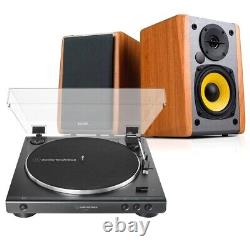 Audio-Technica AT-LP60X Turntable + Edifier R1010BT Maple Bluetooth Speakers