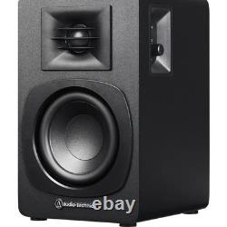 Audio Technica Bookshelf Speakers Bluetooth Wireless Speaker Black