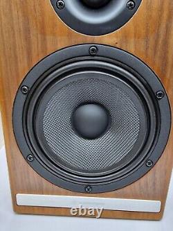 Audioengine HD6 150W Powered Speakers with aptX-HD, 24-bit DAC Walnut