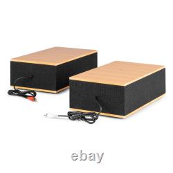 Audizio Tupelo Vinyl Record Player with Stereo Speakers & Bluetooth Home Audio