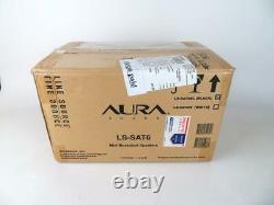 Aura LS-SAT6 stereo speakers with Linaeum tweeters ideal audio