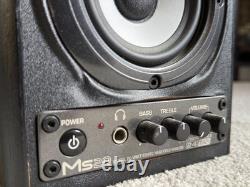 BEHRINGER MS20 Digital 20 Watt Stereo Near Field Monitor Audio Speakers