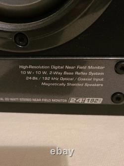BEHRINGER MS20 Digital 20watt Stereo Near Field Monitor Audio Speakers