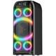 Bohini Bluetooth Speaker, 160w Peak Powerful Loud Stereo Sound Deep Black