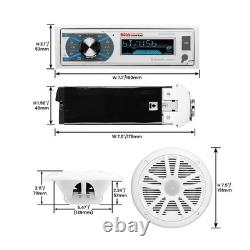 BOSS Audio Systems MCK632WB. 64 Marine Boat Stereo & 6.5 Inch Speakers Package