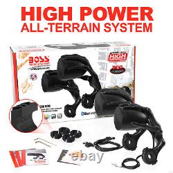 BOSS Audio Systems PHANTOM800 Motorcycle Weatherproof 3 Inch Stereo Speakers
