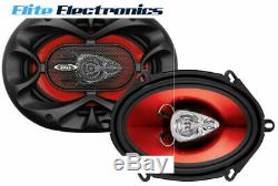 BOSS CH5730 5x7 CHAOS 3-WAY 300W RMS REAR STEREO COAXIAL CAR AUDIO SPEAKERS