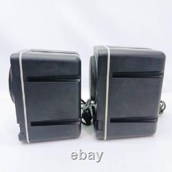 BOSS MA-12 AV Pair Powered Monitor Speakers AV Audio Compact Stereo Tested BD202