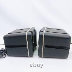 BOSS MA-12 AV Pair Powered Monitor Speakers AV Audio Compact Stereo Tested BD202
