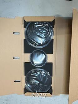 B&W Bowers & Wilkins 801 D4 stereo speakers in Gloss Black boxed idea audio