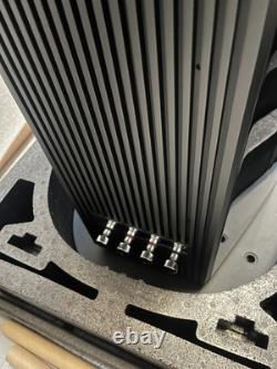 B&W Bowers & Wilkins 801 D4 stereo speakers in Gloss Black boxed idea audio