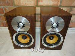 B&W CM1 Bookshelf Speakers Cosmetic Issues but Work Perfectly & Sound Great