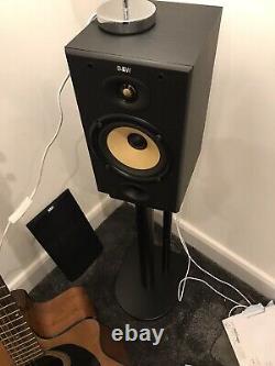 B&W DM602 S3 Main / Stereo Speakers Stands Style And Great Sound Excellent Cond