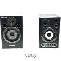 Behringer MS20 Digital 20 Watt Stereo Near Field Monitor Audio Speakers, used