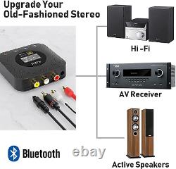 Bluetooth 5.1 Music Receiver for Home Stereo LDAC Hi-Fi Wireless Audio Adapter